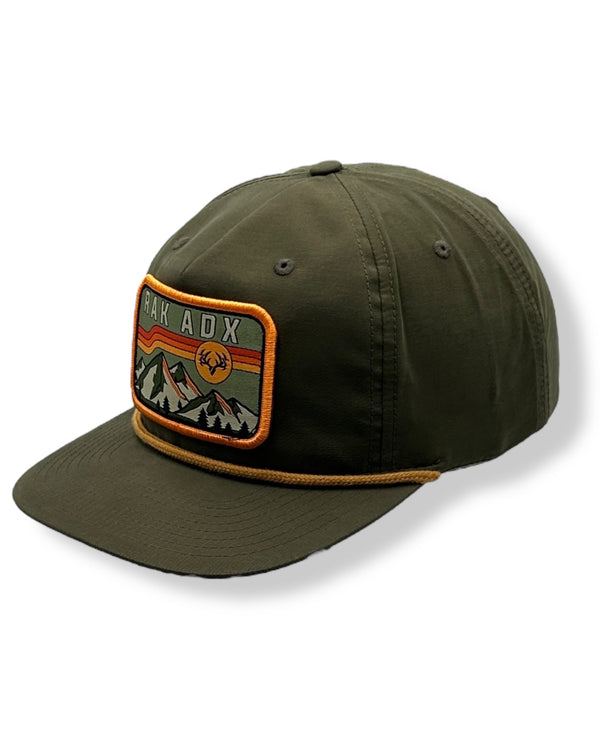 Peaks Snapback Hat - RakAdx