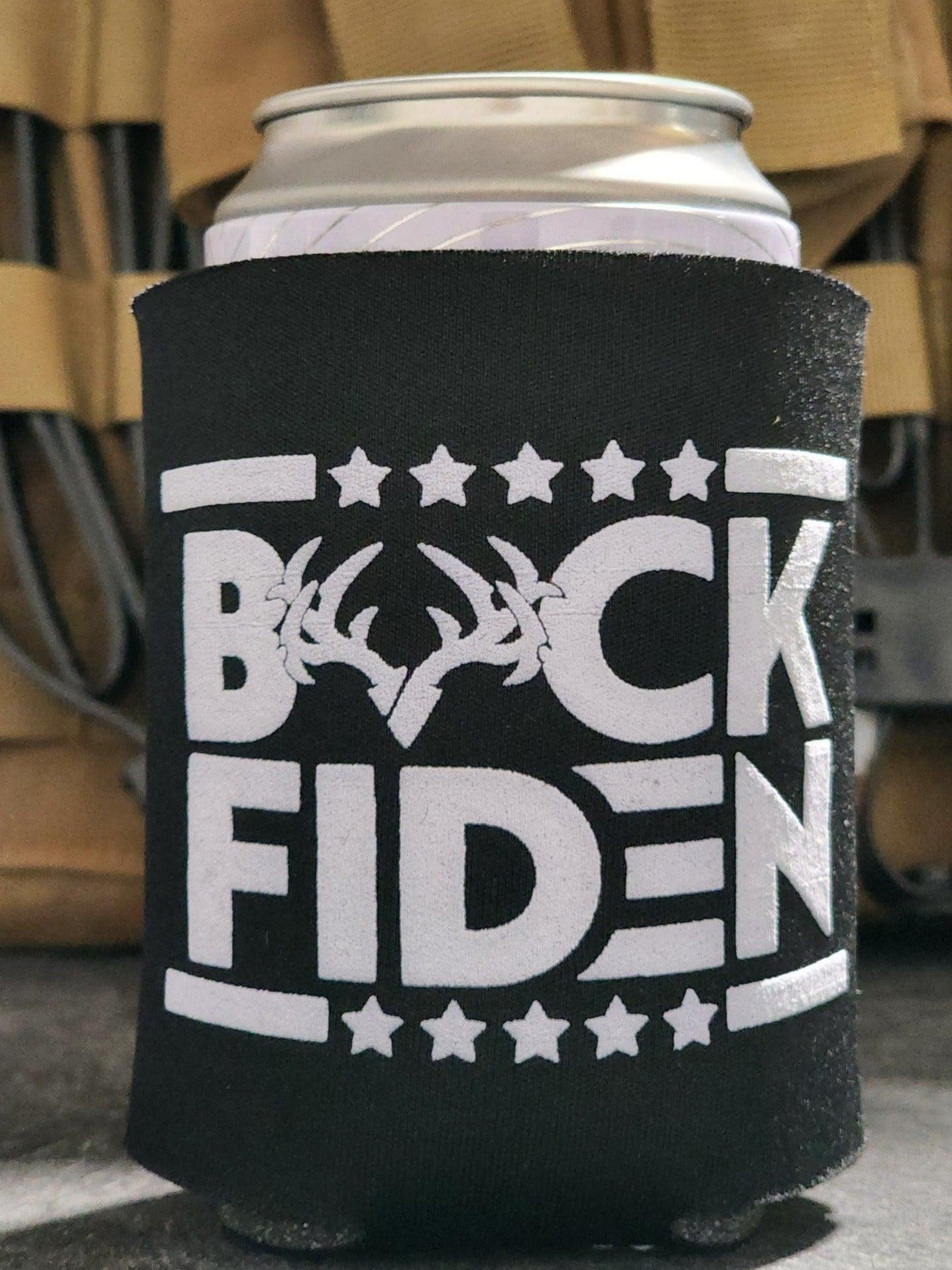 Buck Fiden ™ Can Cooler