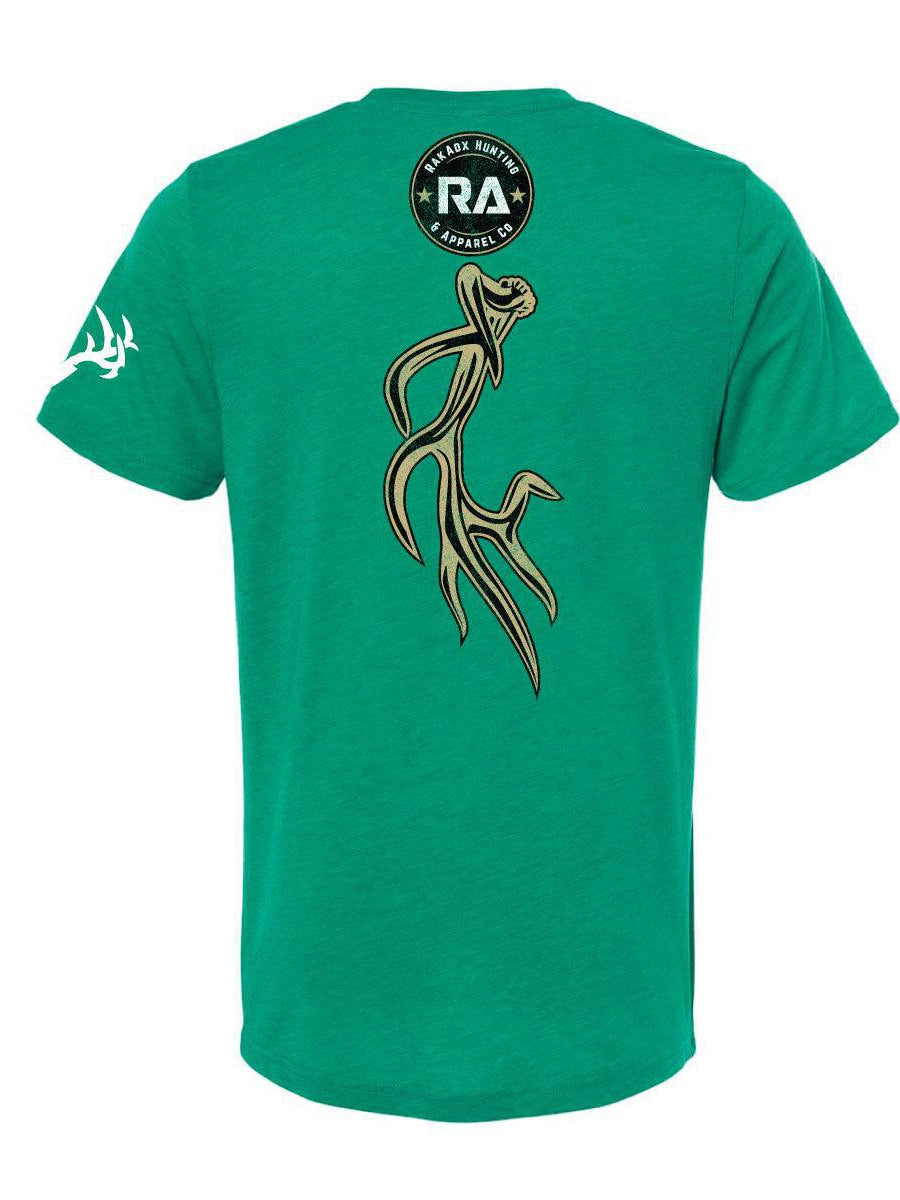 Lucky Shed Brown Gold Tee