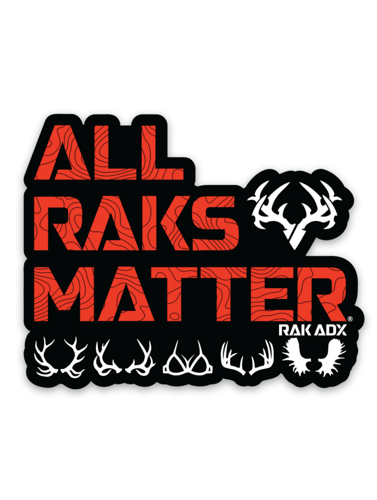 All Raks Matter Topo Sticker