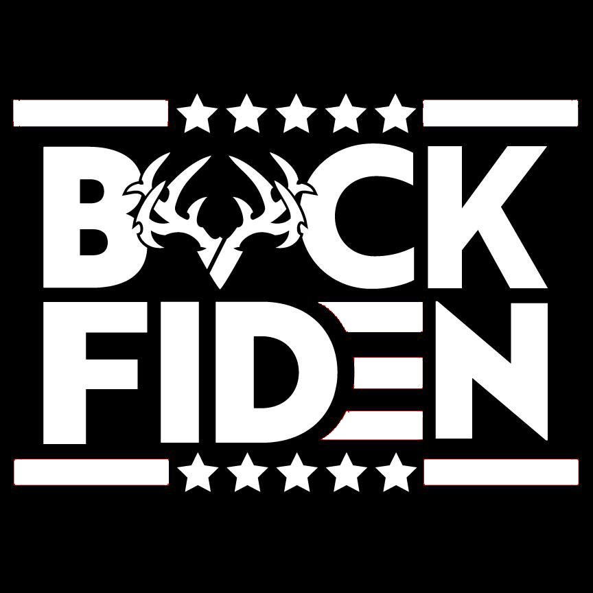 Buck Fiden ™ Vinyl Decal - 2 Color Options
