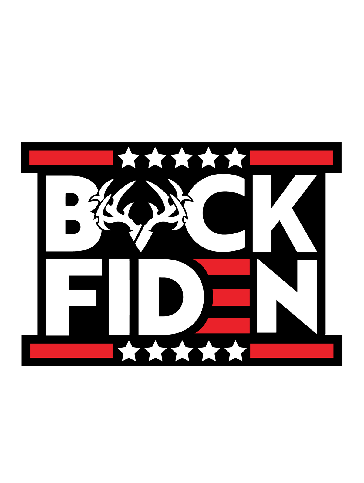 Buck Fiden ™ Sticker