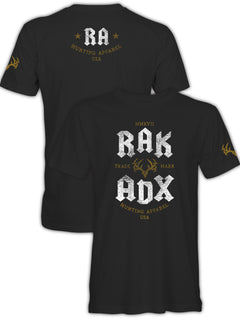 Back In Black Tee - RakAdx