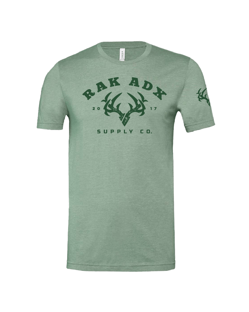 "Fall Reckoning" Heather Sage Tee Shirt