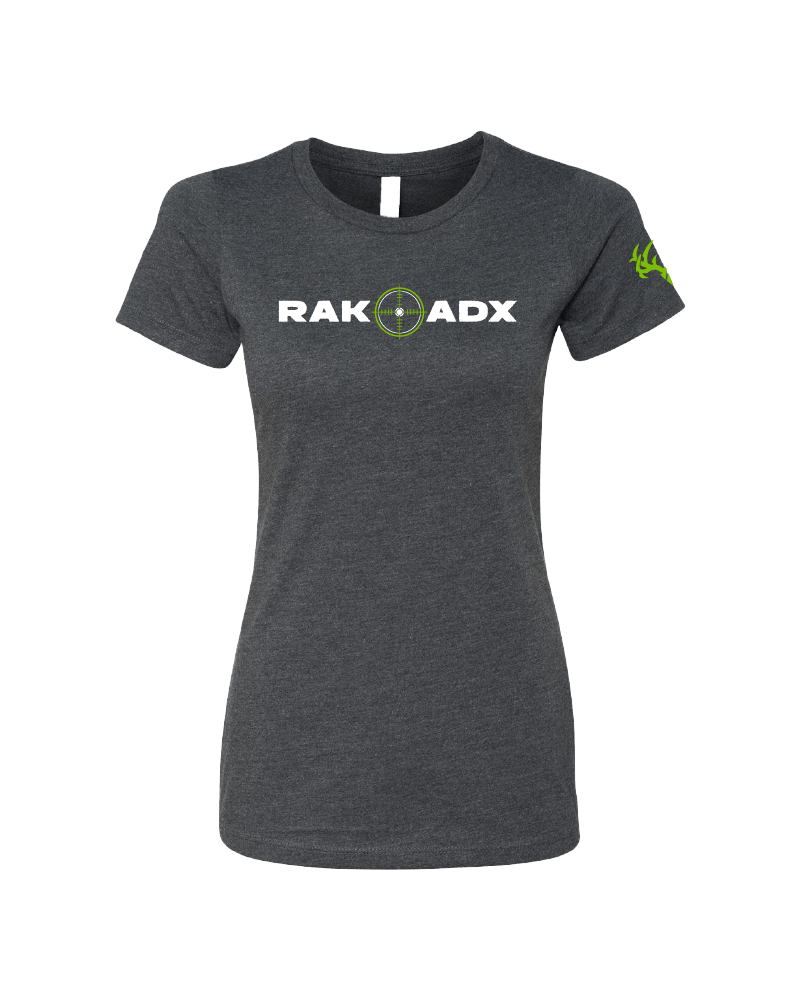 Ladies "Game Time!" Charcoal Tee Shirt