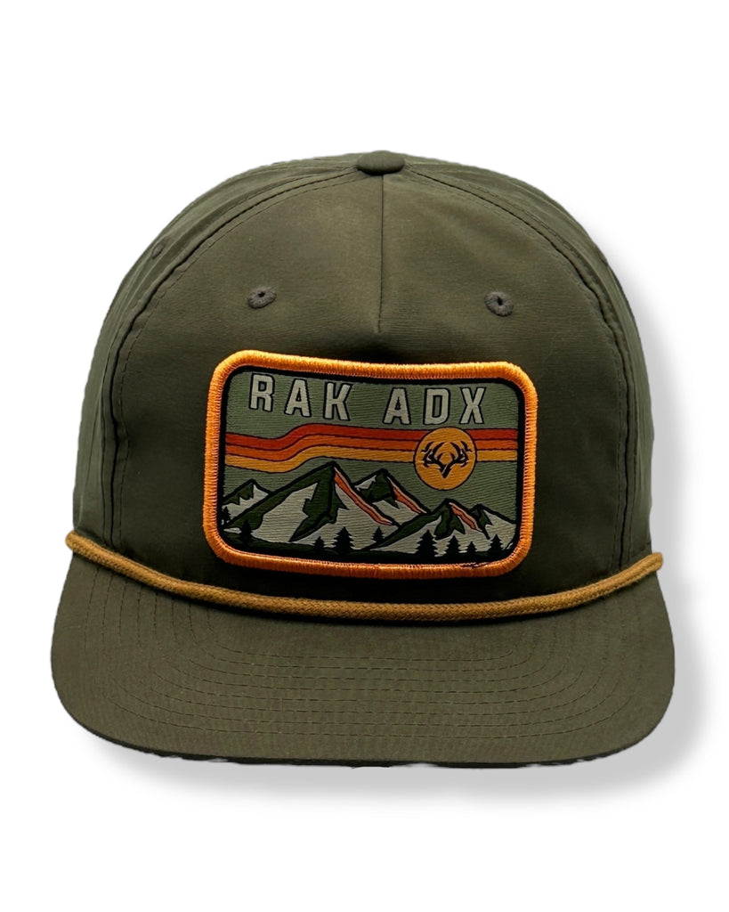 Peaks Snapback Hat - RakAdx