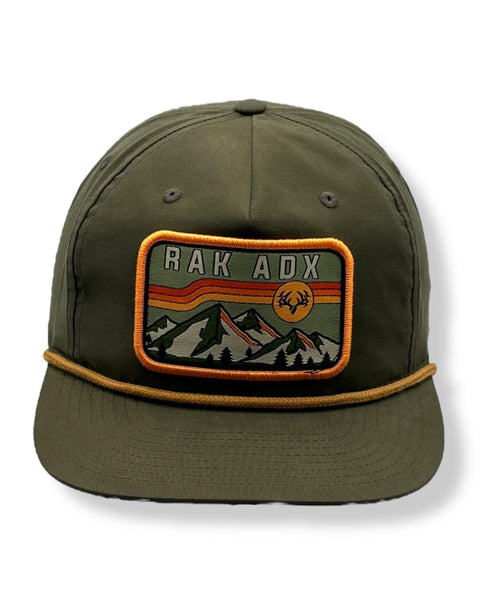 Peaks Snapback Hat - RakAdx