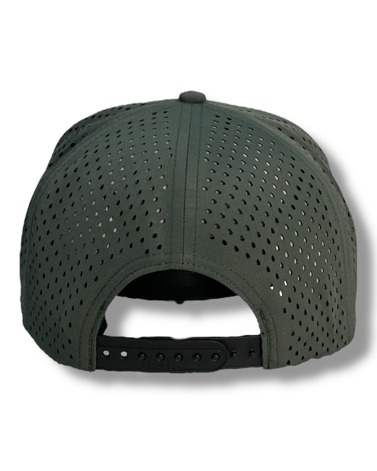 &quot;Rustic Rak&quot; Steel Green 7 Panel Water Repellent Snapback Trucker