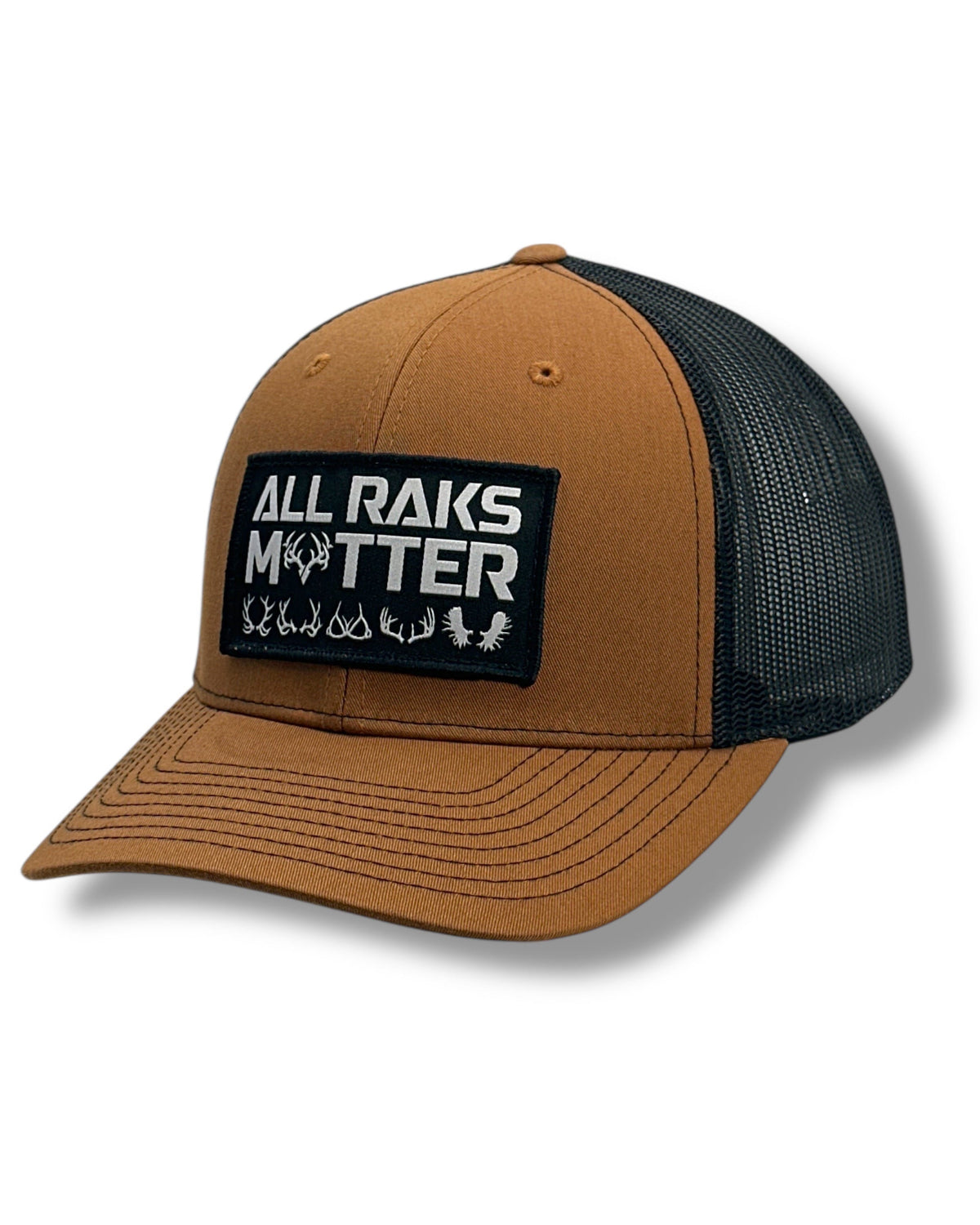 "All Raks Matter" Carmel/Black Snapback Trucker