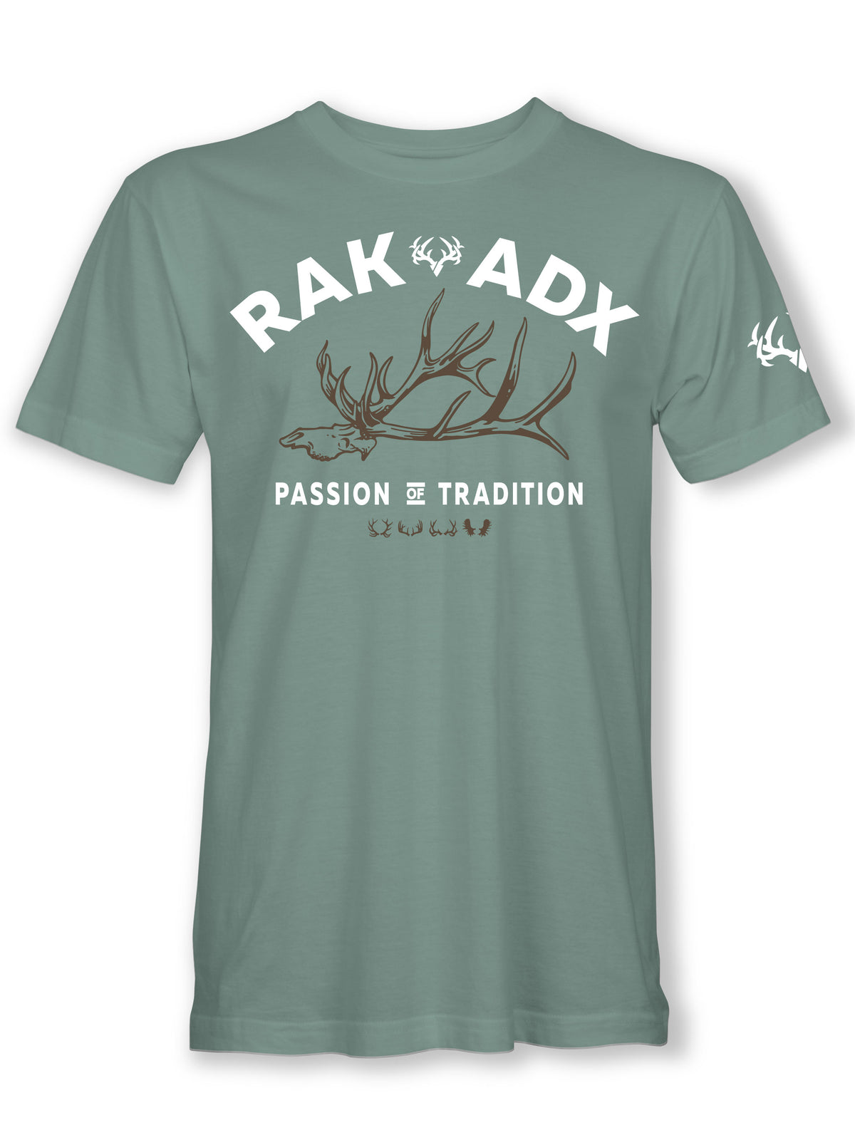 &quot;Passion of Tradition&quot; Heathered Dusty Sage Tri-blend T-Shirt