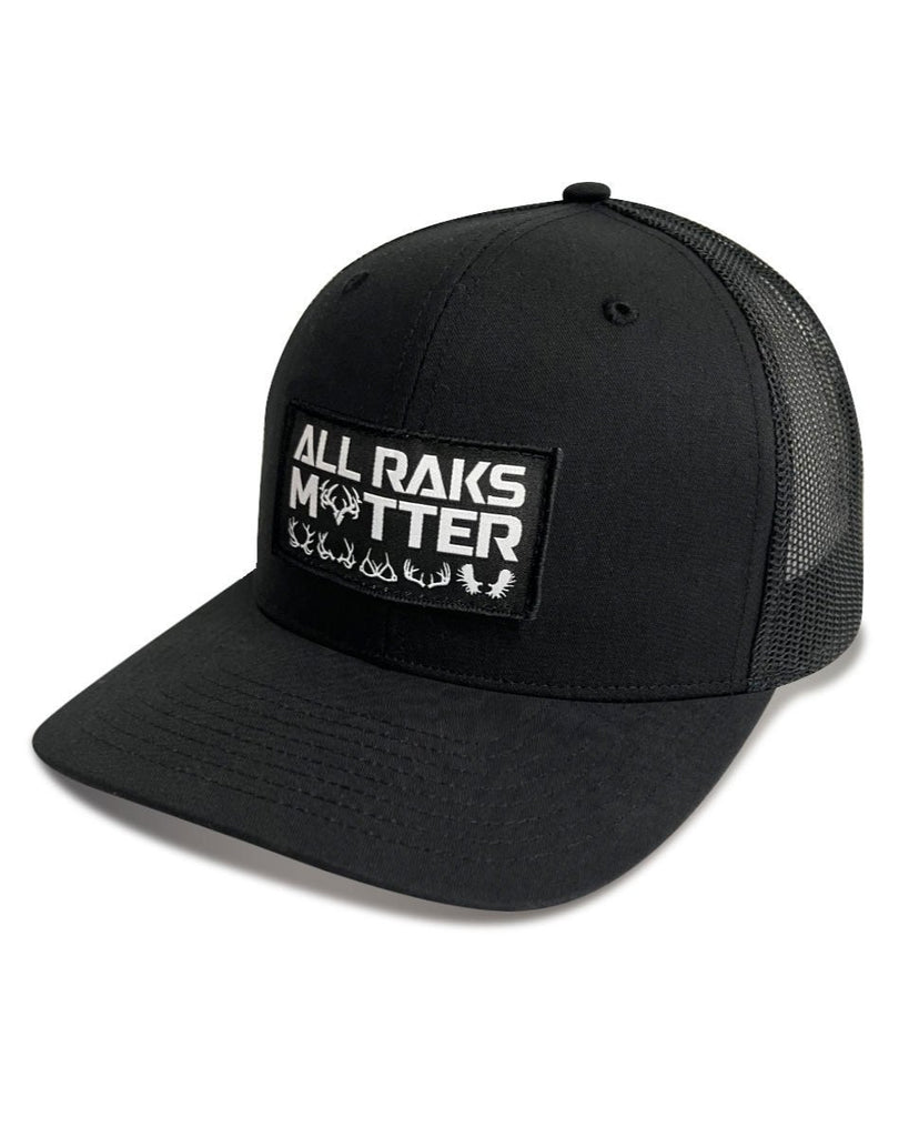 All Raks Matter ™ Trucker Hat - Black Patch