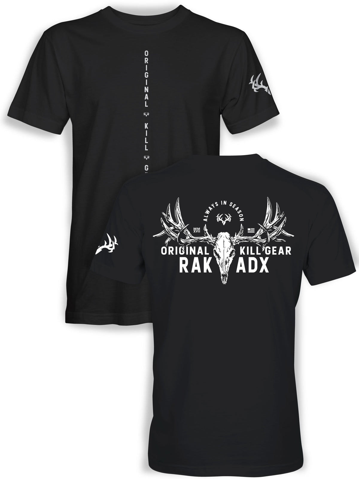 &quot;Rustic Rack&quot; Black CVC T-Shirt