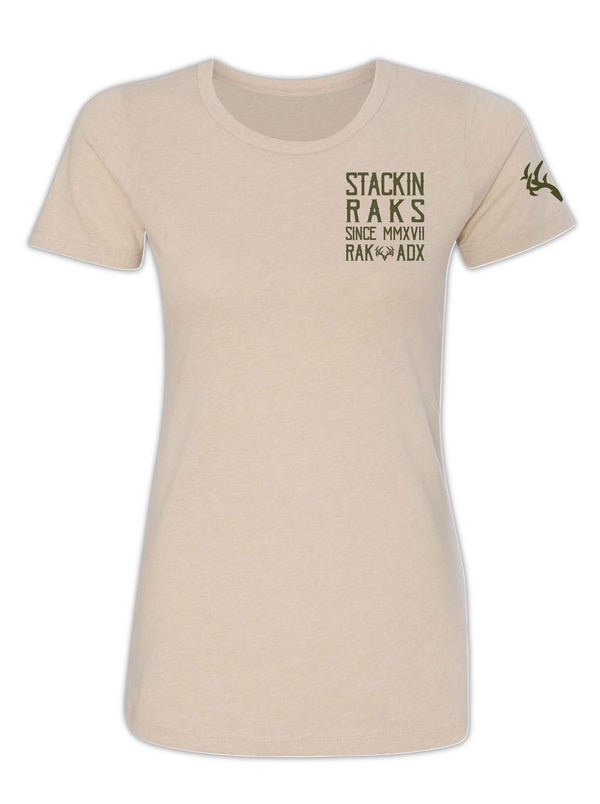 Womens Stackin Raks Tee - RakAdx