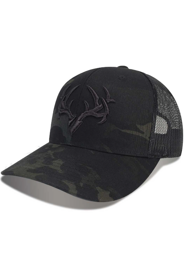 Trigger Trucker Hat MultiCam Black at RakAdx