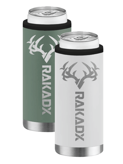 Skinny Tall Insulated Engraved Can Cooler | 2 Colors