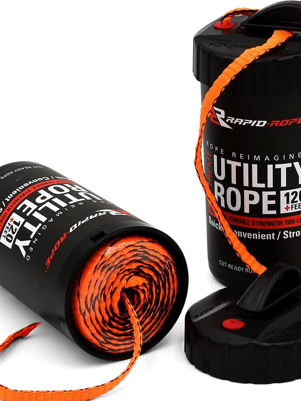 Canas Rope Rapid Rope Canisters | Rope In a Can | 120 Feet | 1100 lb Test | USA ...
