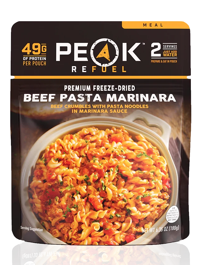 Peak Refuel Beef Pasta Marina