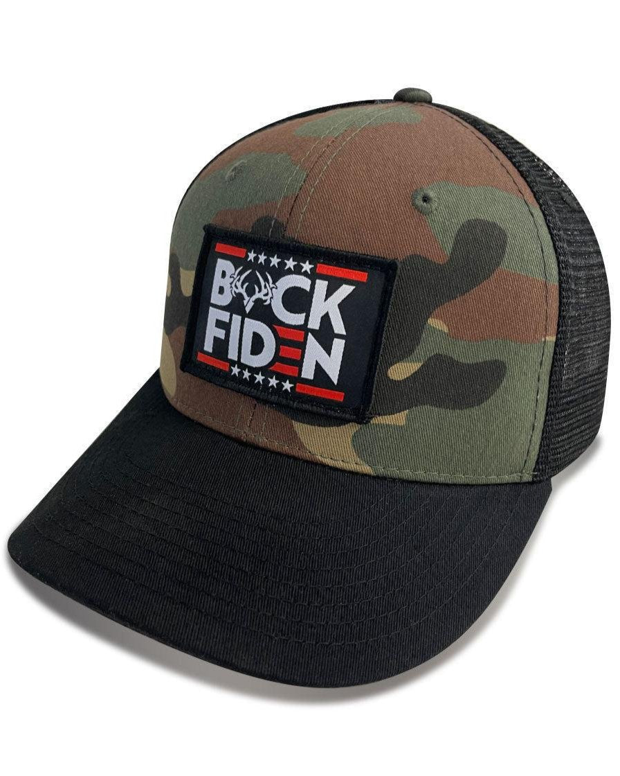 Buck Fiden ™ Woody Camo Trucker