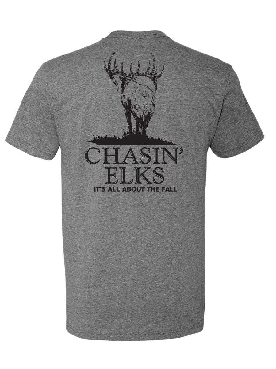 Elk Assassins Chasin' Elks Tee OD