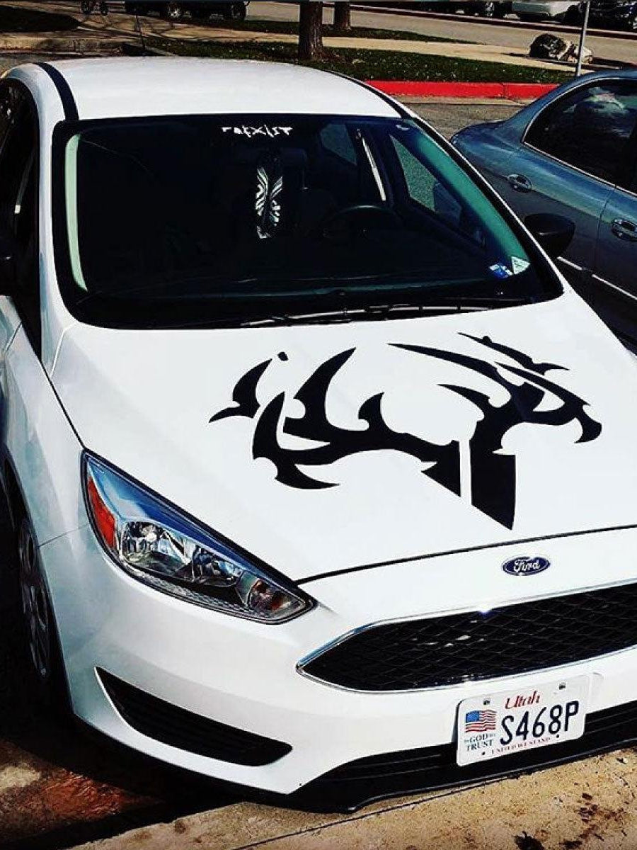 Rak Logo Giant Hood Decal