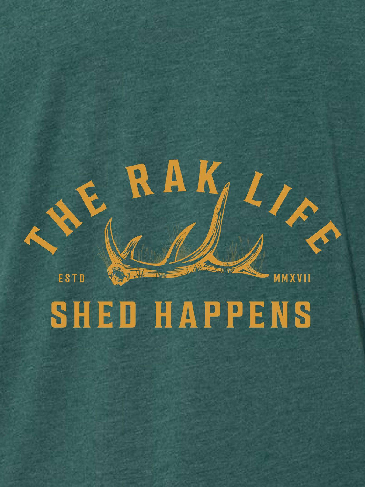 Shed Happens Sueded Tee