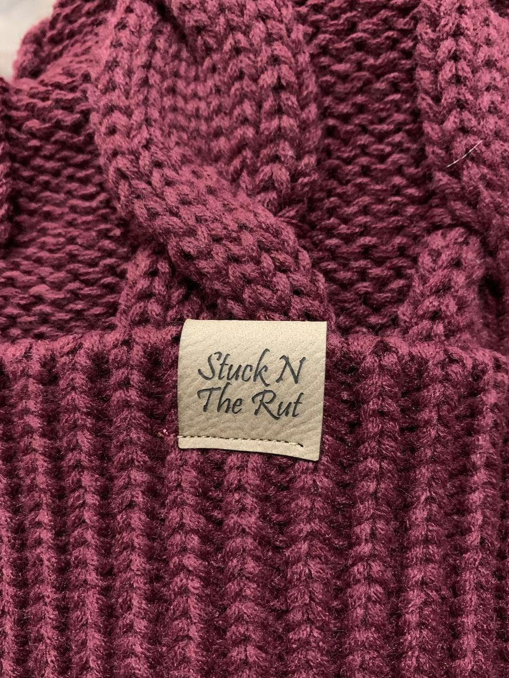 SNTR - Women's Stuck N' The Rut Twist Beanie - Clearance