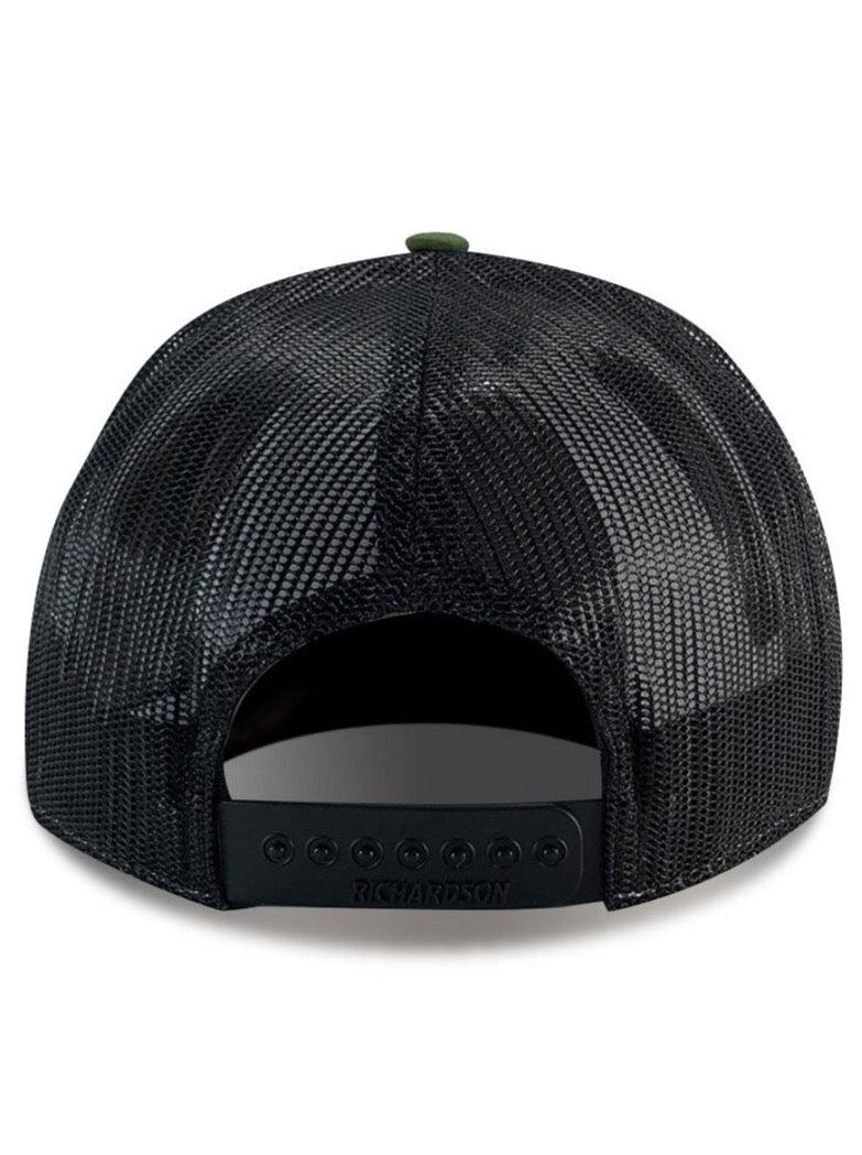 Topo Country Leather Patch Hat