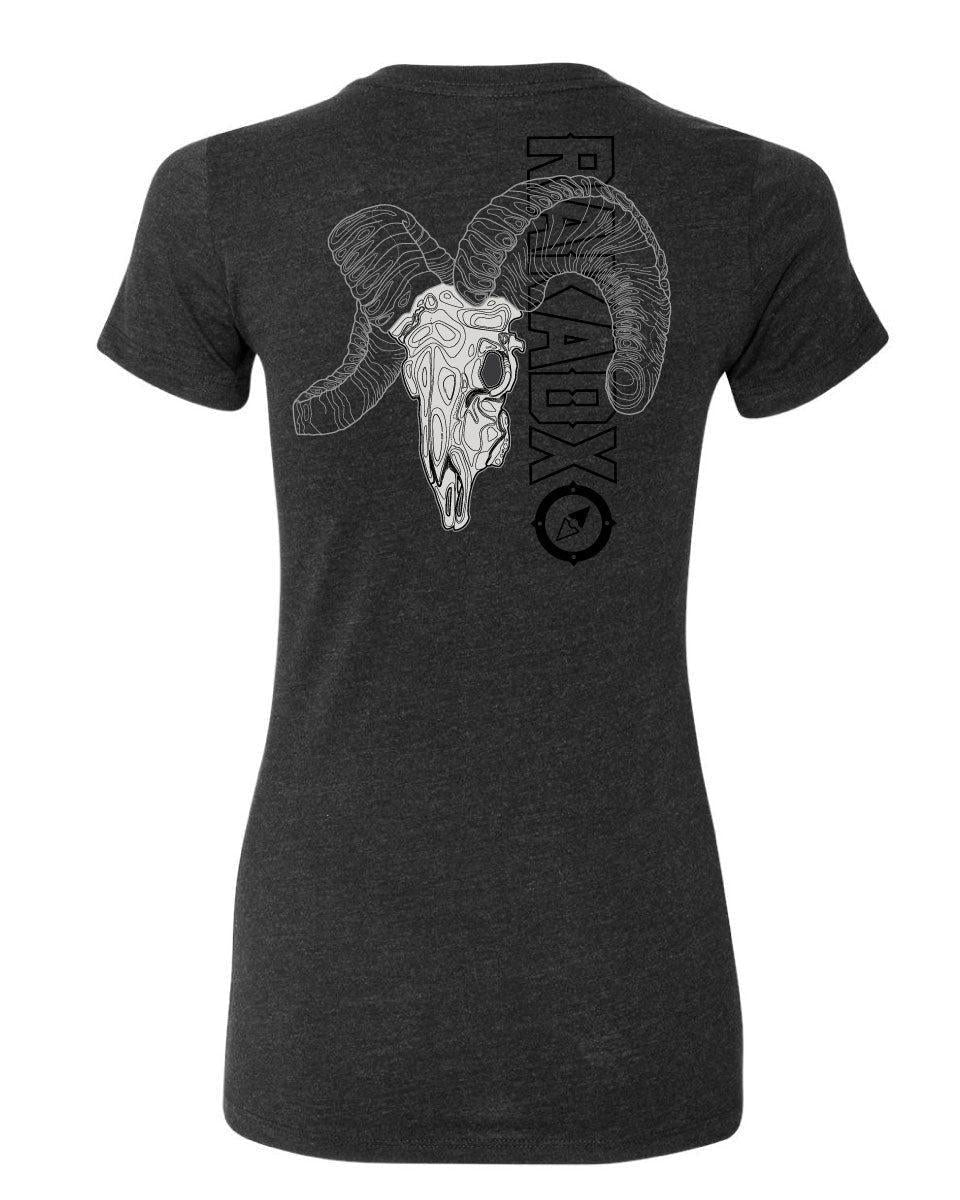 Womens Topo Ram Skull Tee